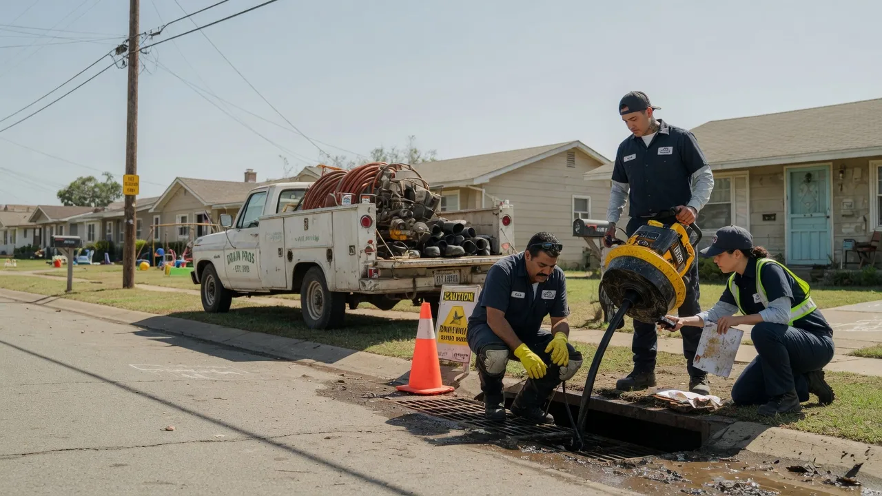 Drain Cleaning in Guerra, TX near me